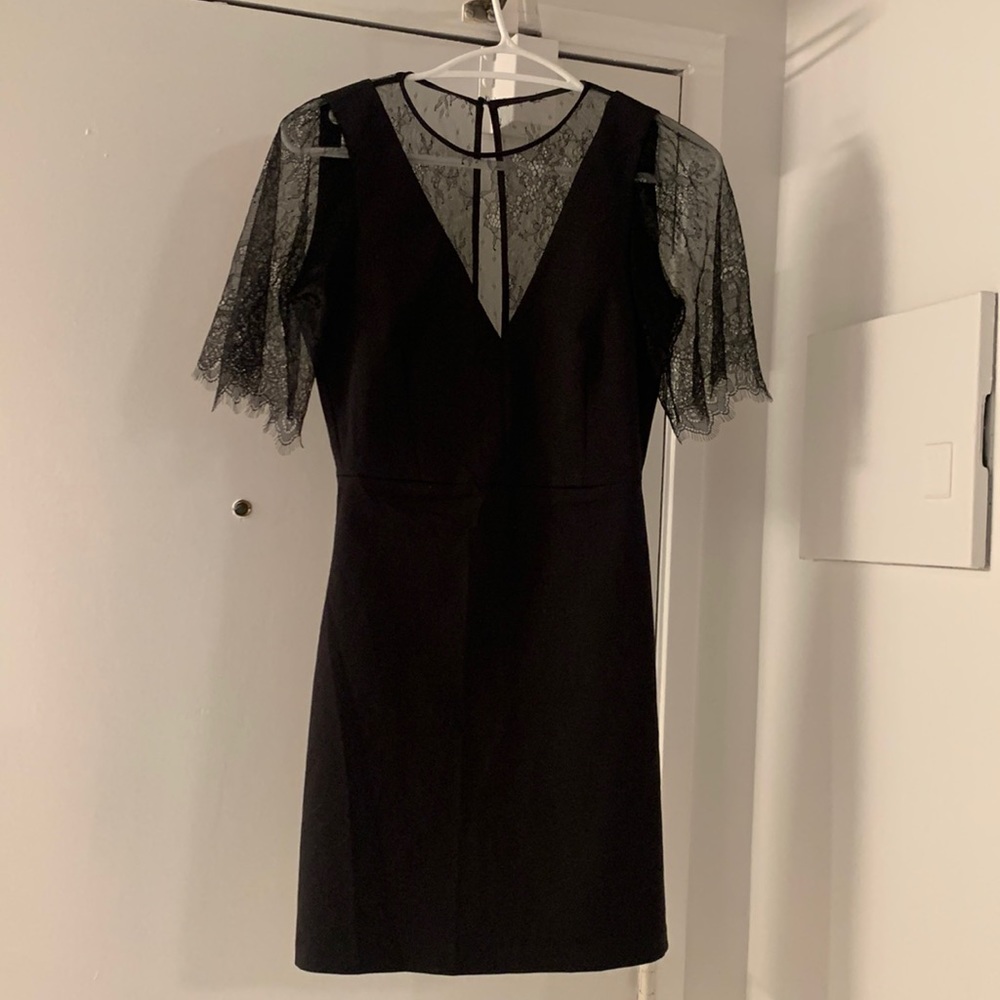 Zara mini black classy dress XS